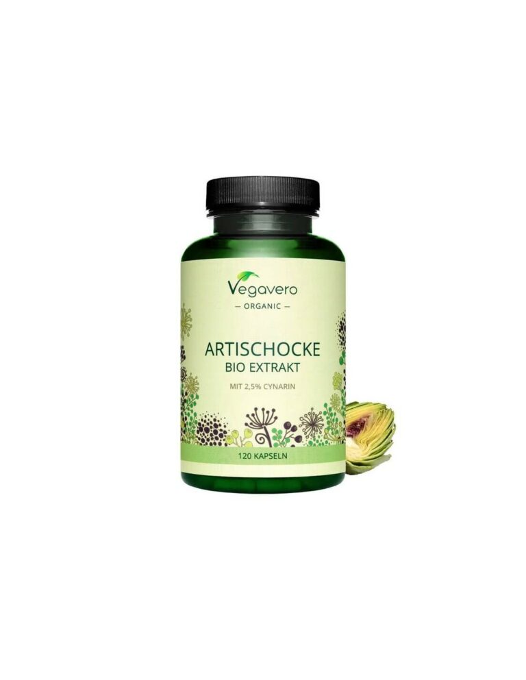 Artischocke Bio Extrakt / БИО Артишок екстракт, 120 капсули, 100% Vegan