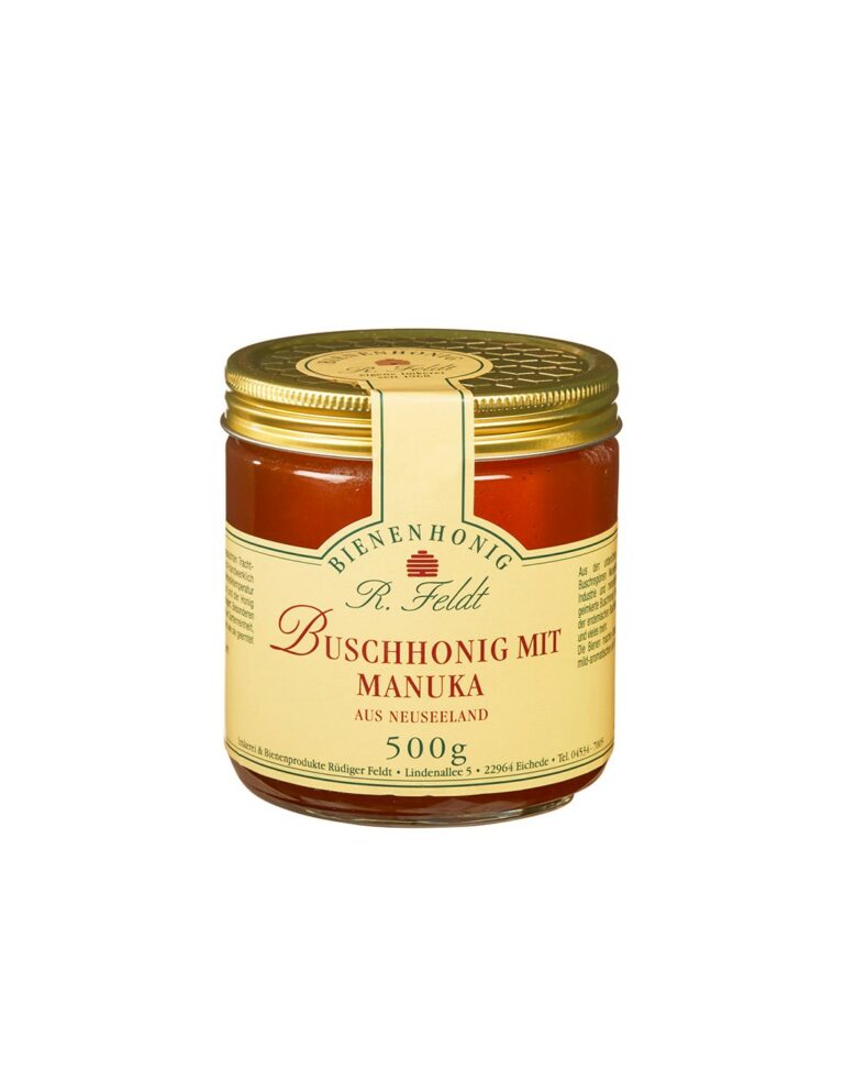 Buschhonig mit 40% Manuka Neuseeland - Мед от храстовидни растения с 40% Манука (от Нова Зеландия)