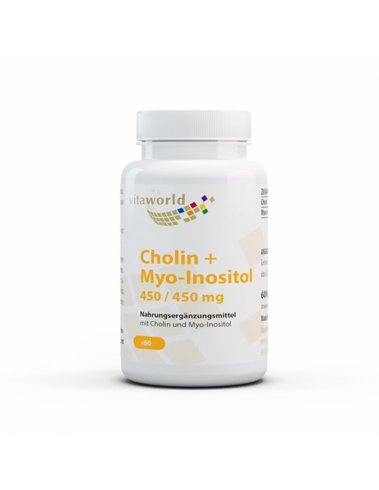 Cholin + Myo-inositol / Холин + Мио-инозитол 450 mg, 60 капсули