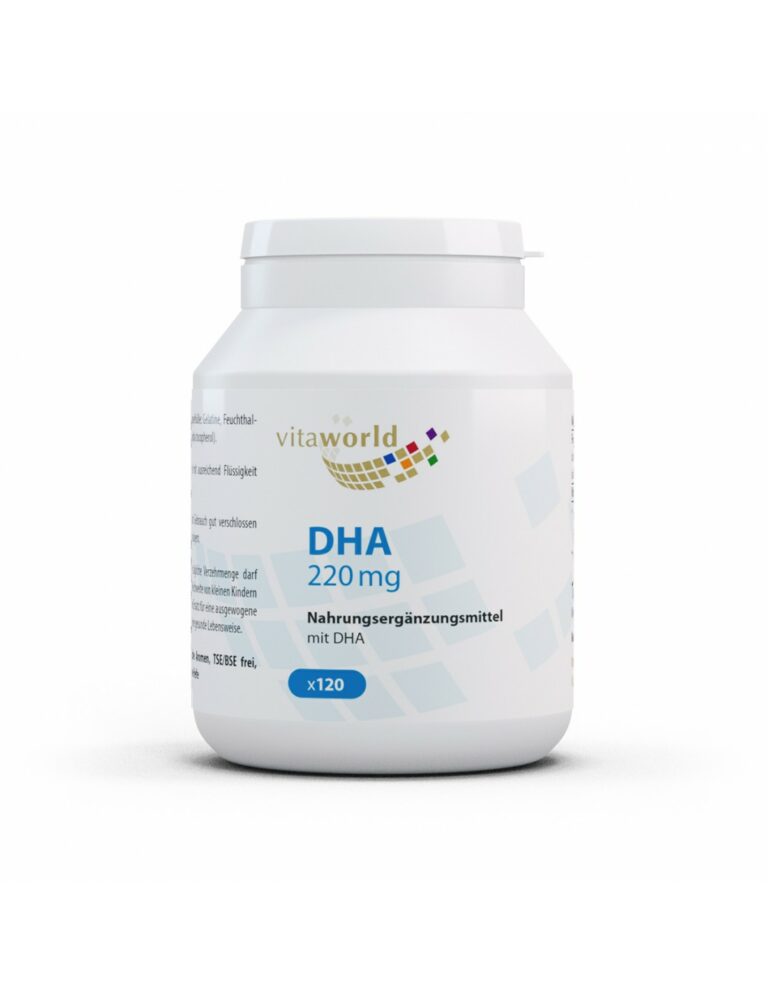 DHA / Докозахексаенова киселина 220 mg, 120 софтгел капсули