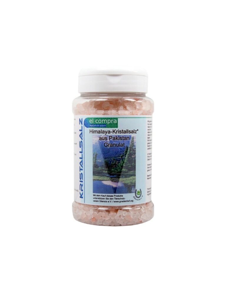 Himalaya Kristallsalz aus Pakistan Granulat - Хималайска сол от Пакистан, 550 g едри кристали