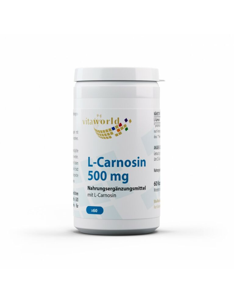 L-Carnosine / L-Карнозин 500 mg, 60 капсули