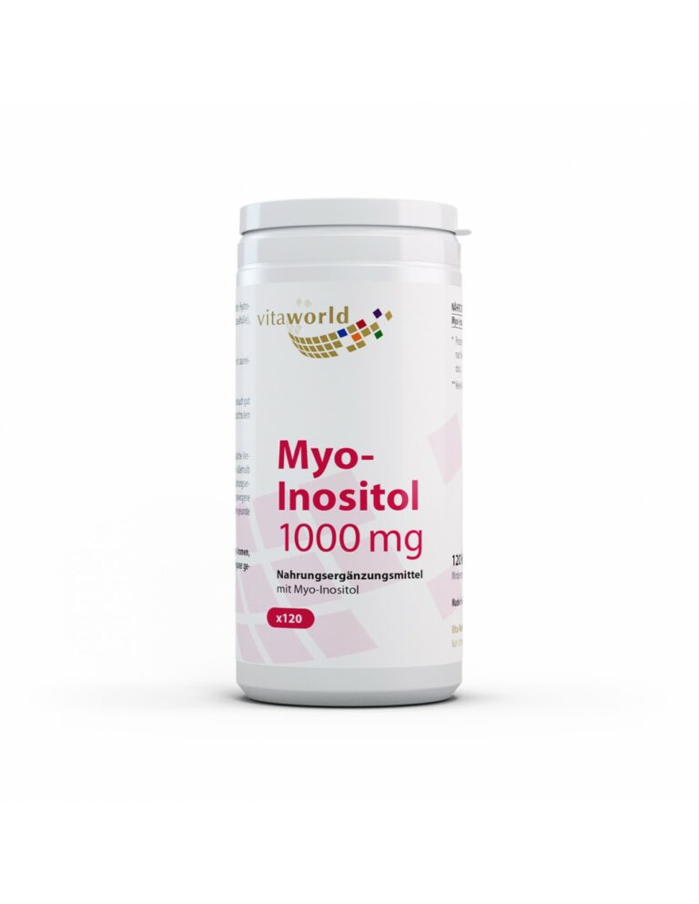 Myo-inositol / Мио-инозитол 1000 mg, 120 капсули