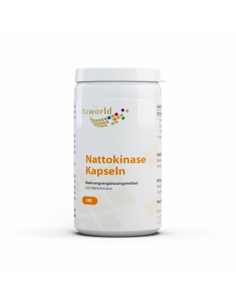 Nattokinase 2000 FU Activity / Натокиназа 100mg, 90 капсули