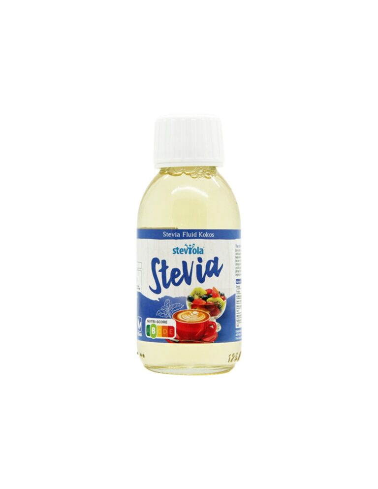 Steviola® Stevia fluid Kokos - Течна Стевия с аромат на кокос, трапезен подсладител, 125 ml