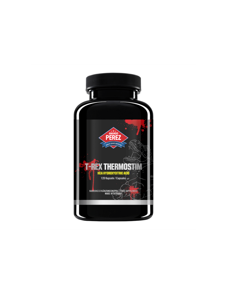 T-REX ThermoStim (HCA Hydroxycitric acid) / Натурална фет бърнър формула,120 капсули