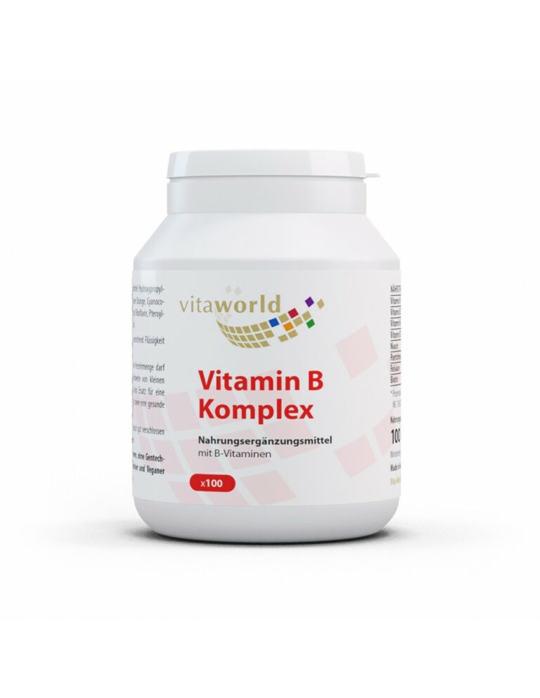 Vitamin B Komplex / Витамин B Комплекс, 100 капсули