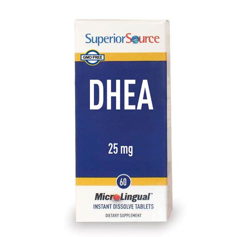 Енергиен и хормонален баланс - DHEA (ДХЕА), 60 сублингвални таблетки
