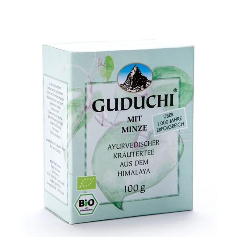 Чай от гудучи (Guduchi) с мента Ayurveda, 100 g