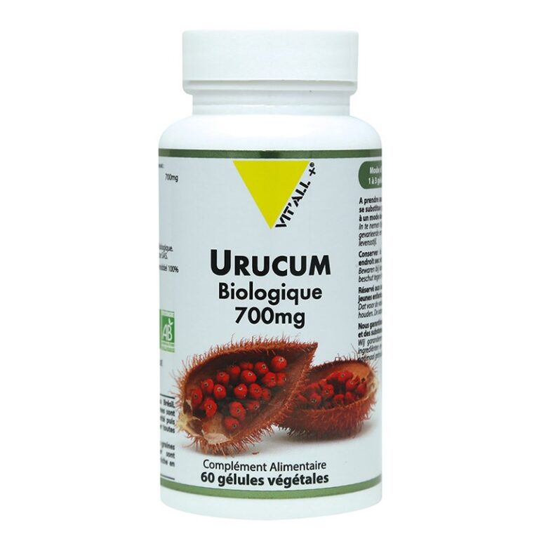 Коса и кожа - Анато - Urucum Biologique, 700 mg x 60 капсули