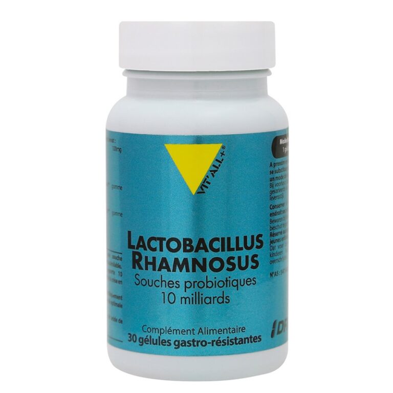 Пробиотик Лактобацилус Рамнозус, 10 млрд. активни пробиотици х 30 стомашно-устойчиви капсули