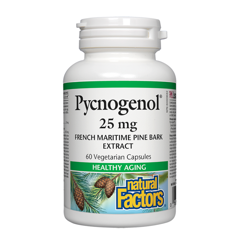 Pycnogenol® - Пикногенол, 25 mg, 60 капсули