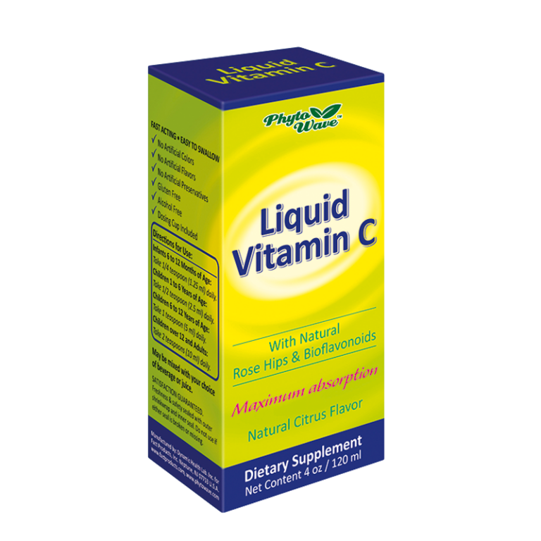 Vitamin C Liquid/ Витамин С + Биофлавоноиди и Шипка x 120 ml/ 96 дози