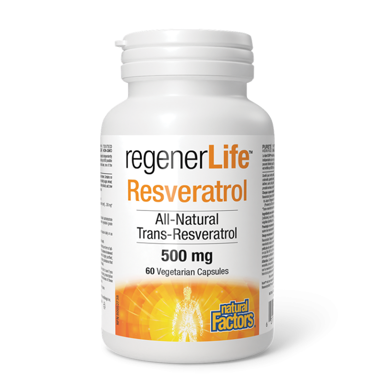 Ресвератрол Rеgener Life™,  500 mg x 60 капсули