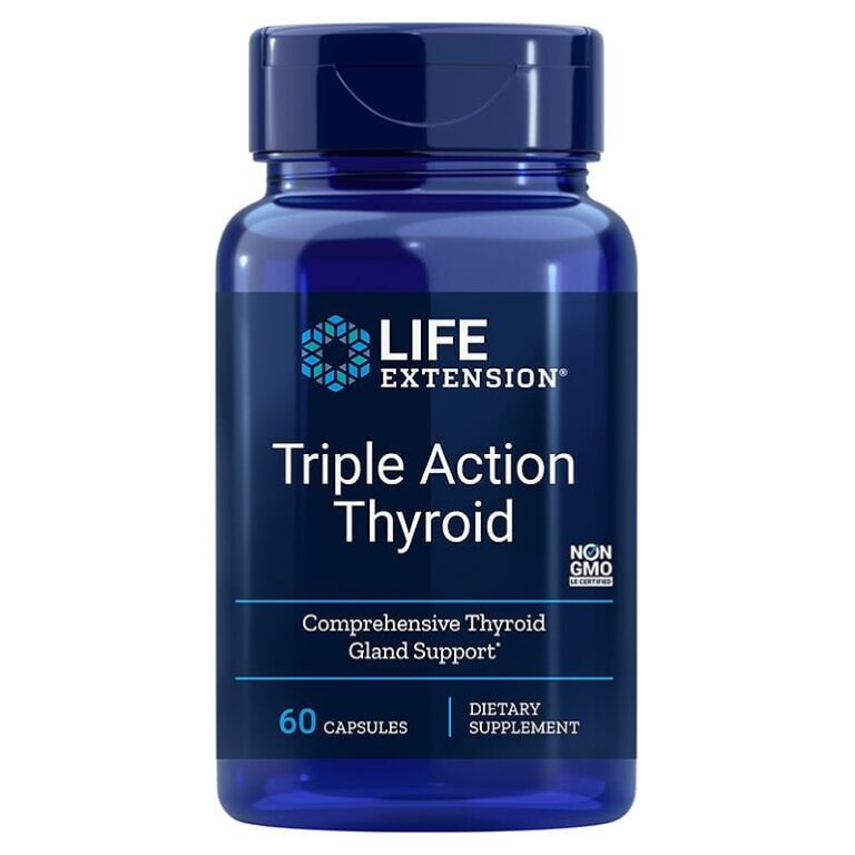 Triple Action Thyroid/ Тироидна подкрепа х 60 капсули