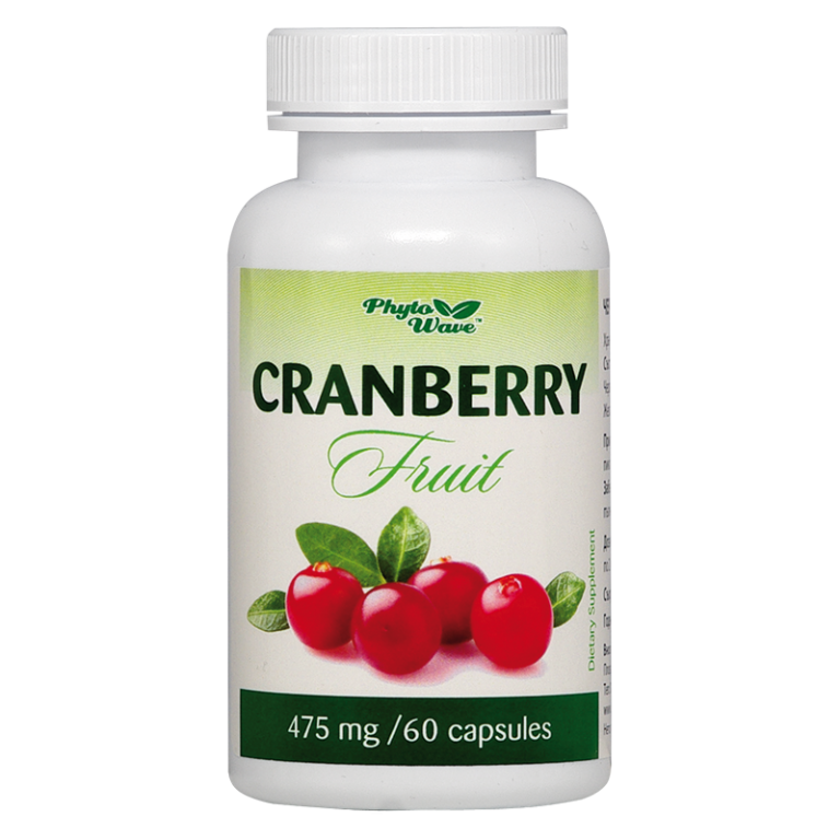 Cranberry Fruit/ Червена боровинка (плод) 475 mg х 60 капсули