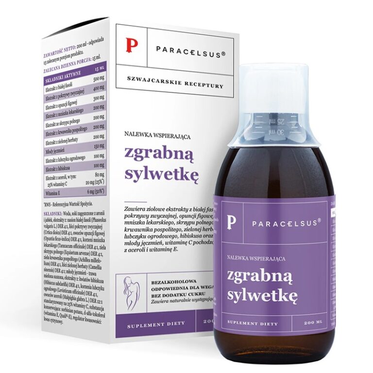 Тинктура за фин силует с билки и витамини - Paracelsus, 200 ml, 13 дози