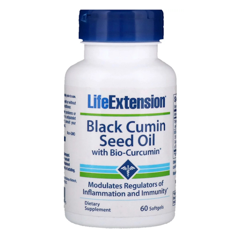 Black Cumin Seed Oil with Bio-Curcumin®/ Черен кимион масло + Куркумин х 60 софтгел капсули