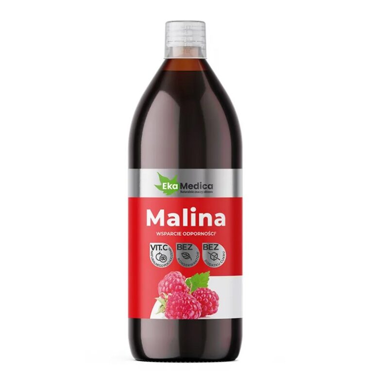 Сок от малина (обогатен с каму-каму) - Силен имунитет, 500 ml