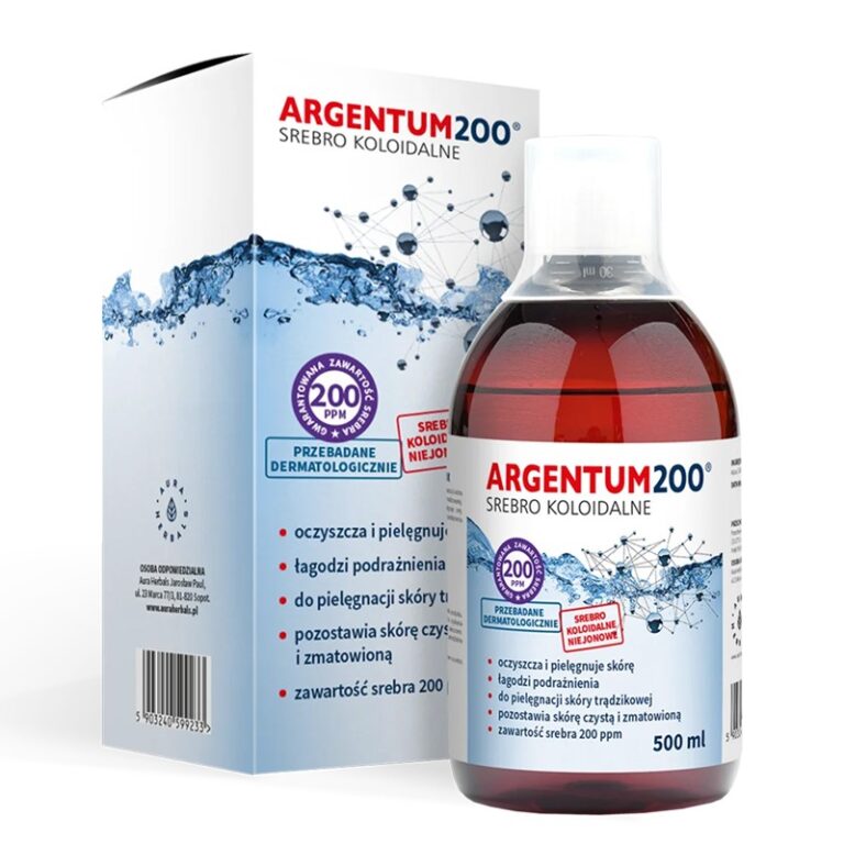 Колоидно сребро Argentum200® 200 ppm, 500 ml