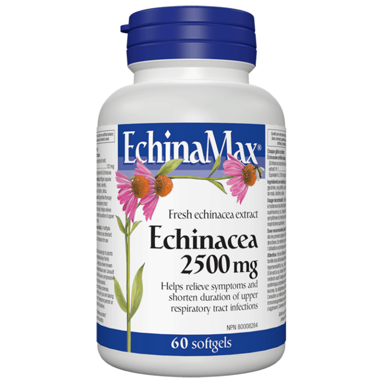 EchinaMax Echinacea/ Ехинацея 2500 mg х 60 софтгел капсули