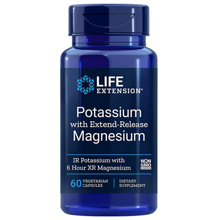 Potassium with Extend-Release Magnesium/ Калий и Магнезий с удължено освобождаване х 60 капсули