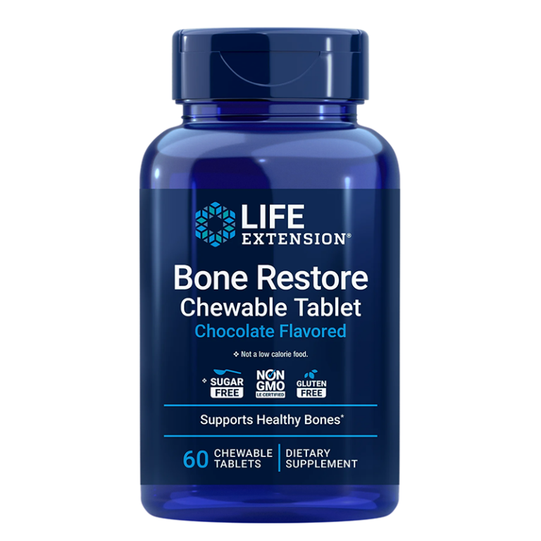 Формула за Кости - Bone Restore, 60 дъвчащи таблетки, с вкус на шоколад