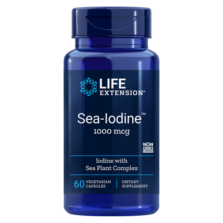 Sea-Iodine™ / Йод от морски водорасли 1000 mcg x 60 капсули