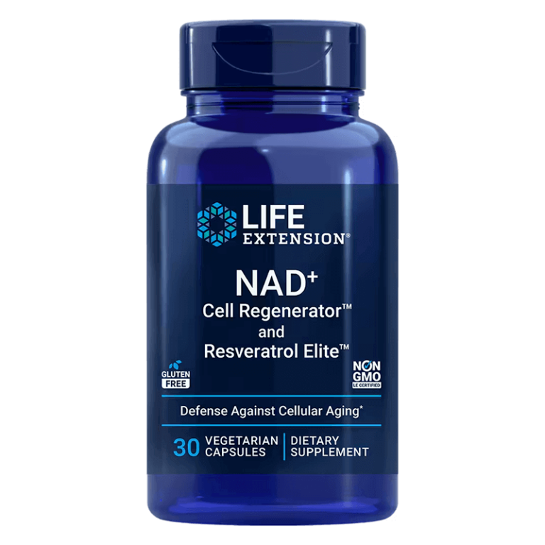 Никотинамид рибозид и ресвератрол - клетъчно здраве - Optimized NAD+ Cell Regenerator™ and Resveratrol, 30 капсули - Image 2