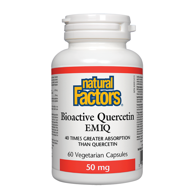 Bioactive Quercetin EMIQ / Биоактивен Kверцетин 50 mg x 60 капсули