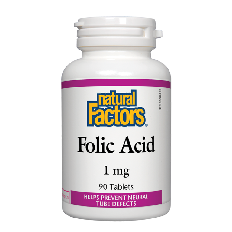 Folic Acid/ Фолиева киселина 1 mg х 90 таблетки