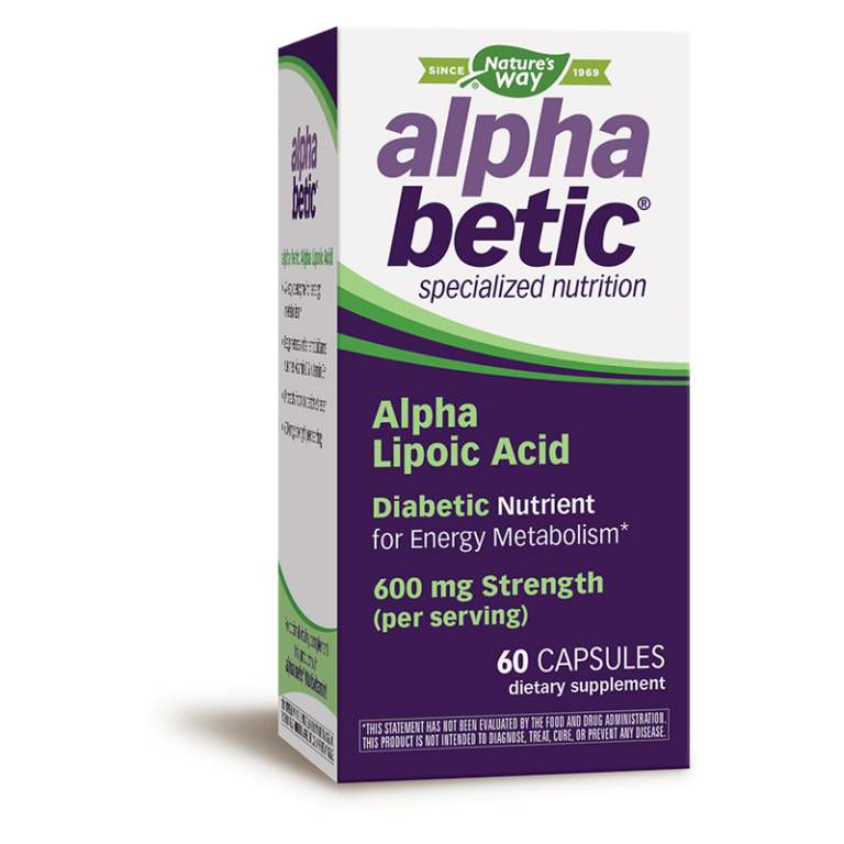 Алфа-липоева киселина Alpha betic® - Диабет и периферна невропатия, 200 mg, 60 капсули