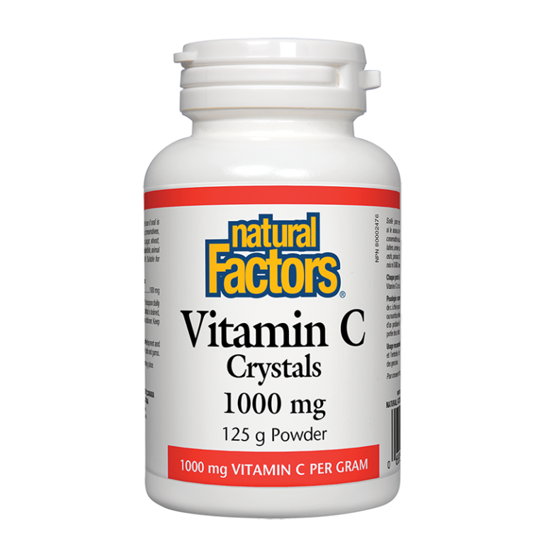 Витамин С, прах - Vitamin C Crystals 1000 mg, 250 дози