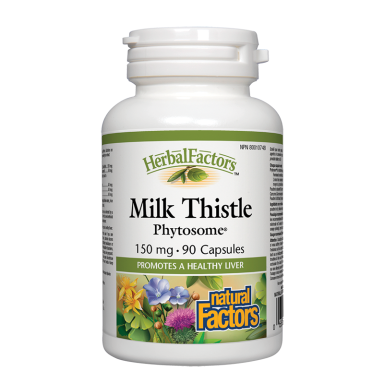 Milk Thistle Phytosome®/Бял трън Фитозоми® 150 mg х 90 капсули