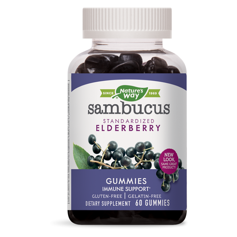 Самбукус Гъми с черен бъз, цинк, витамини С & D - Sambucus Gummies, 60 желирани таблетки - Image 2