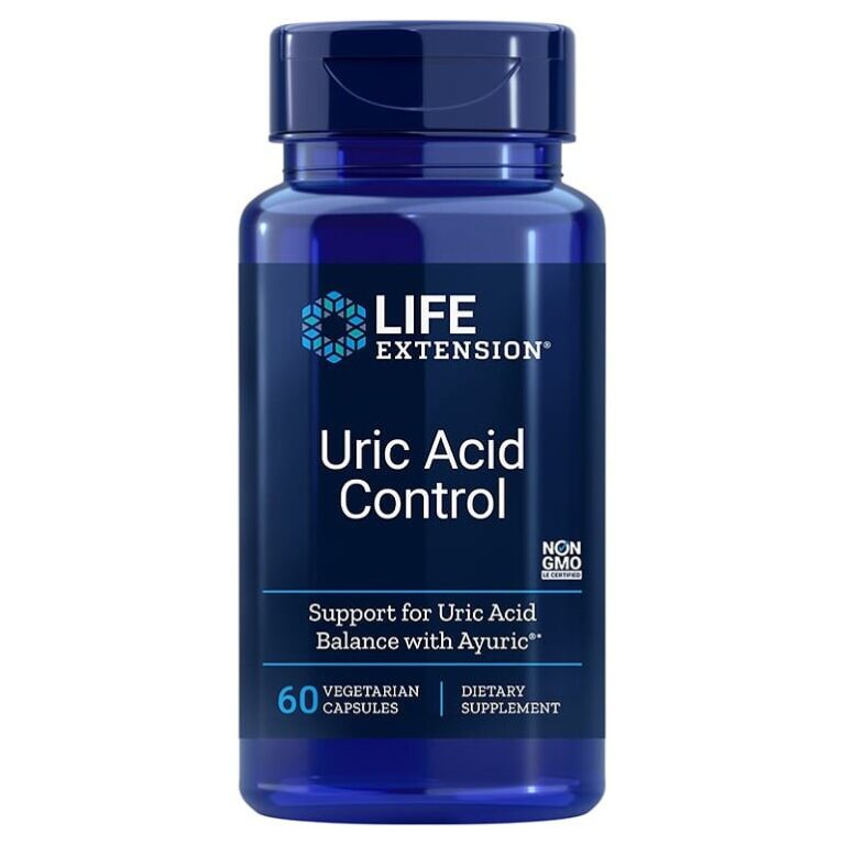 Контрол на пикочната киселина - Uric Acid Control, 500 mg х 60 капсули