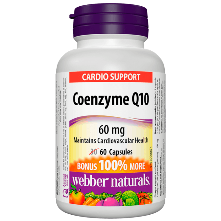 Coenzyme Q10 / Коензим Q10, 60 mg, 60 капсули