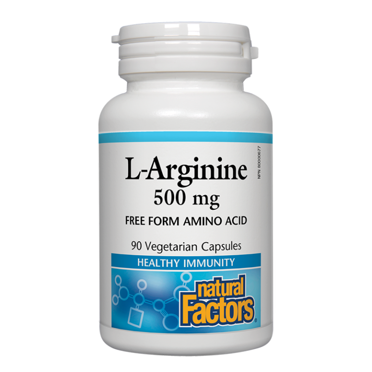 Л-Аргинин - L-Arginine, 500 mg х 90 капсули