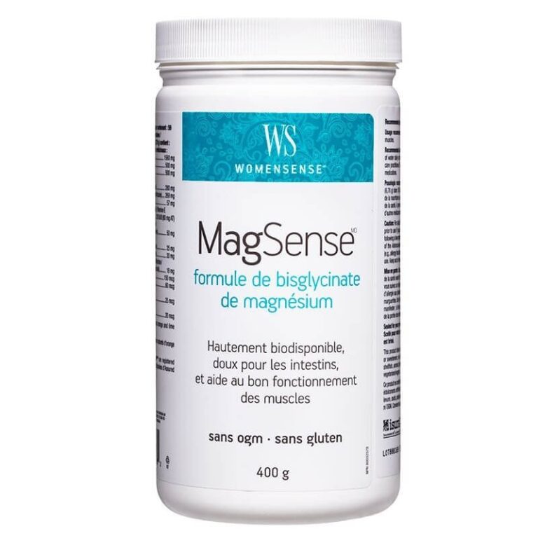 Магнезий бисглицинат формула - стрес и фибромиалгия - WomenSense® MagSense®, 400 g, прах