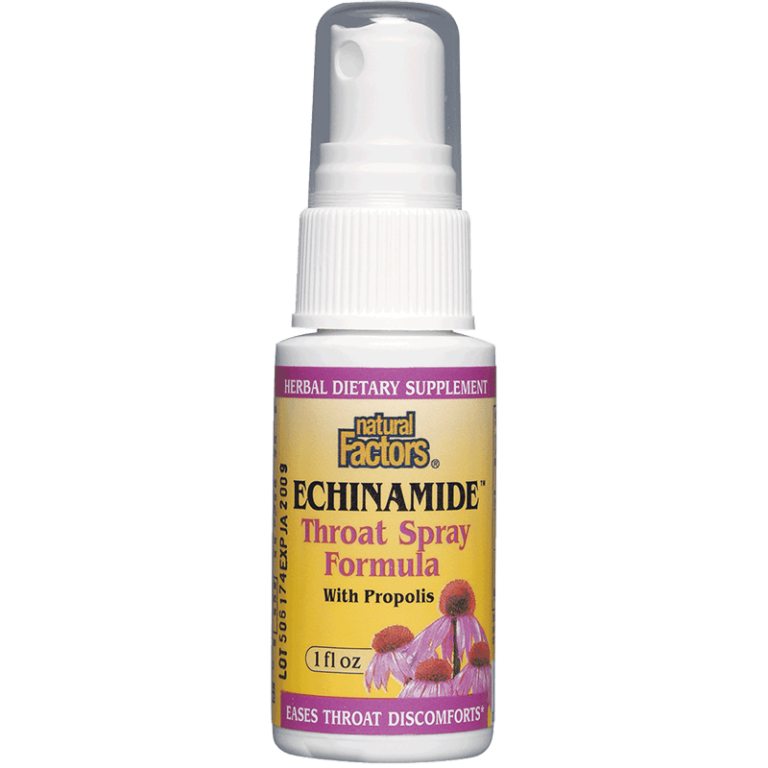 Echinamide® Throat Spray Formula/ Спрей за гърло с ехинацея и прополис x 30 ml/ 50 дози