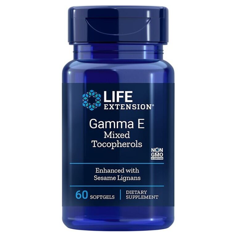 Gamma E Mixed Tocopherols/ Витамин Е ( токофероли микс) х 60 софтгел капсули