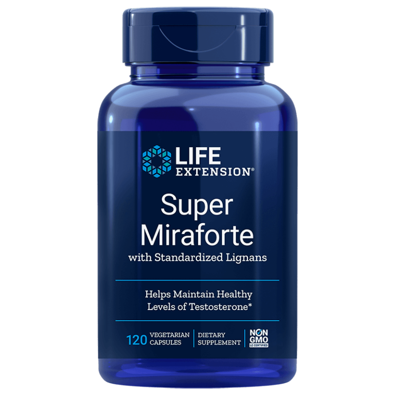 Super Miraforte with Standardized Lignans / Формула за мъже, 120 капсули