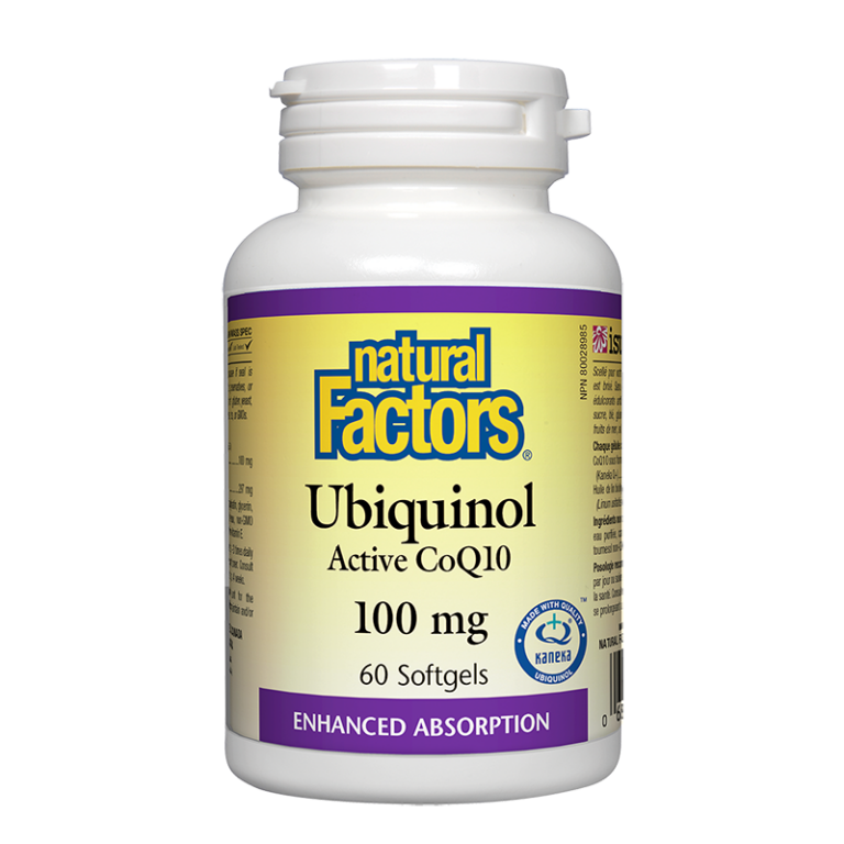 Ubiquinol Active CoQ10/ Убиквинол Активен Коензим 100 mg x 60 софтгел капсули