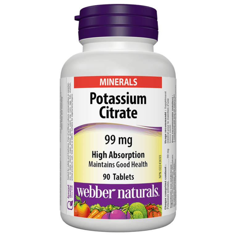 Potassium Citrate / Калий цитрат, 99 mg, 90 таблетки