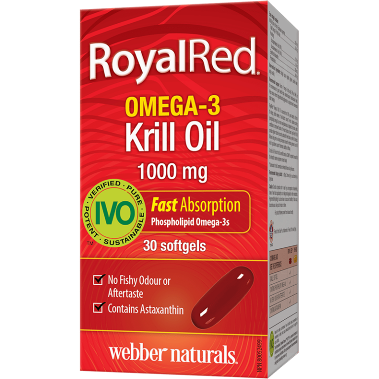 Омега-3 Крил масло RoyalRed®, 1000 mg x 30 софтгел капсули - Image 2