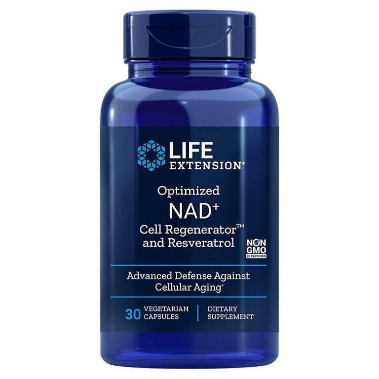 Никотинамид рибозид и ресвератрол - клетъчно здраве - Optimized NAD+ Cell Regenerator™ and Resveratrol, 30 капсули