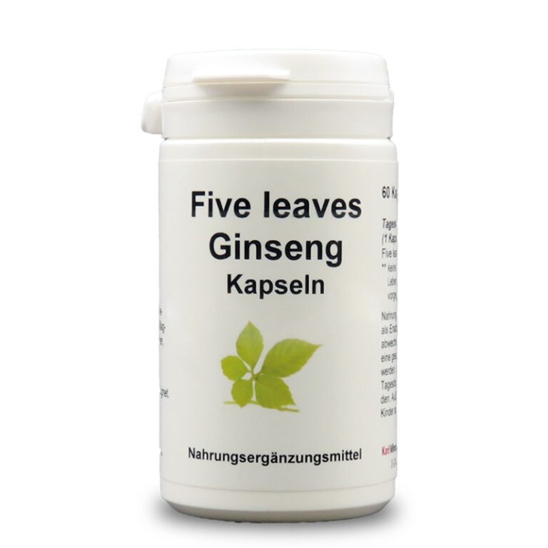 Five leaves Ginseng - Джиаогулан (Гиностема) 400 mg, 60 капсули