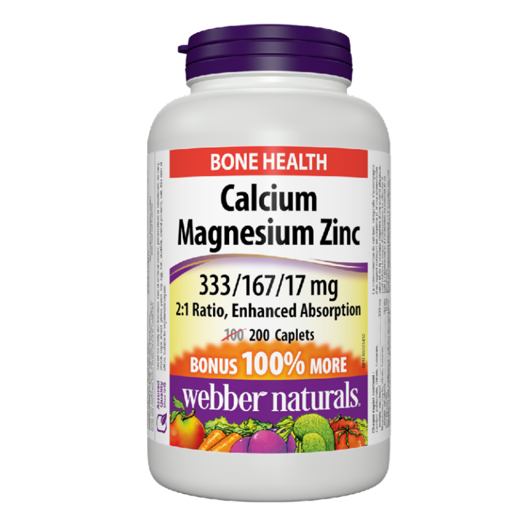 Calcium, Magnesium, Zinc/ Калций, Магнезий и Цинк х 200 каплети