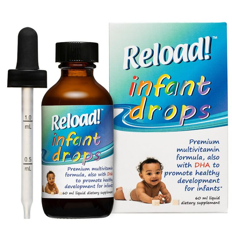 Reload! Infant drops Витамини и DHA / Капки за бебета и подрастващи, 60 ml