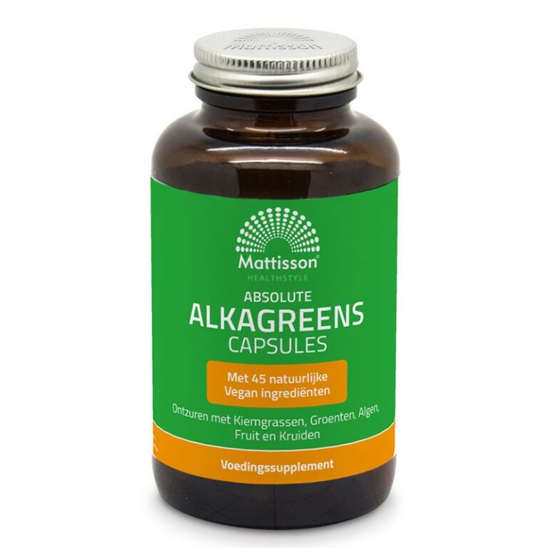 Алкален баланс - АлкаГрийнс - Absolute AlkaGreens, 180 капсули